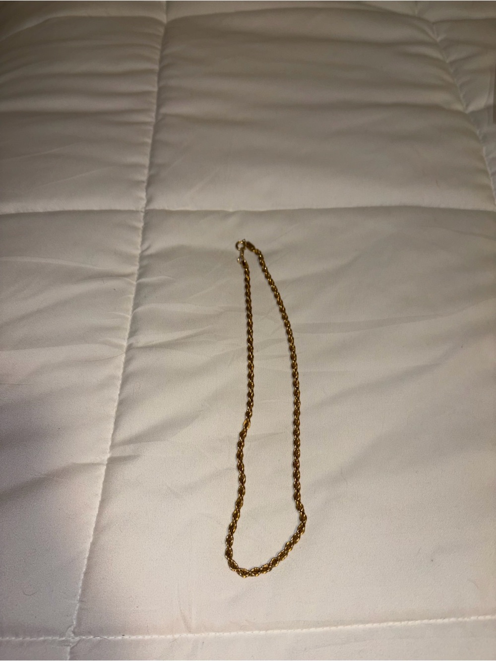 Gold Rope Chain Necklace - Women Jewelry